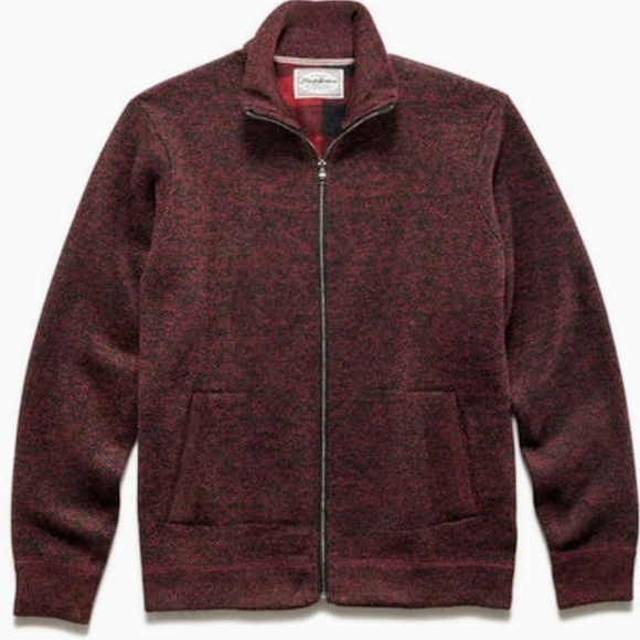 Flag & Anthem Other - NWT Flag & Anthem Marled Red & Black Full Zip Fleece Lined Rhineland Jacket